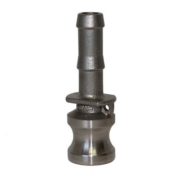 Male Camlock Disconnect x 1/2 in. Barb, 304 SS
