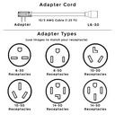 Blichmann 240V Power Adapter - 6-30 Receptacle