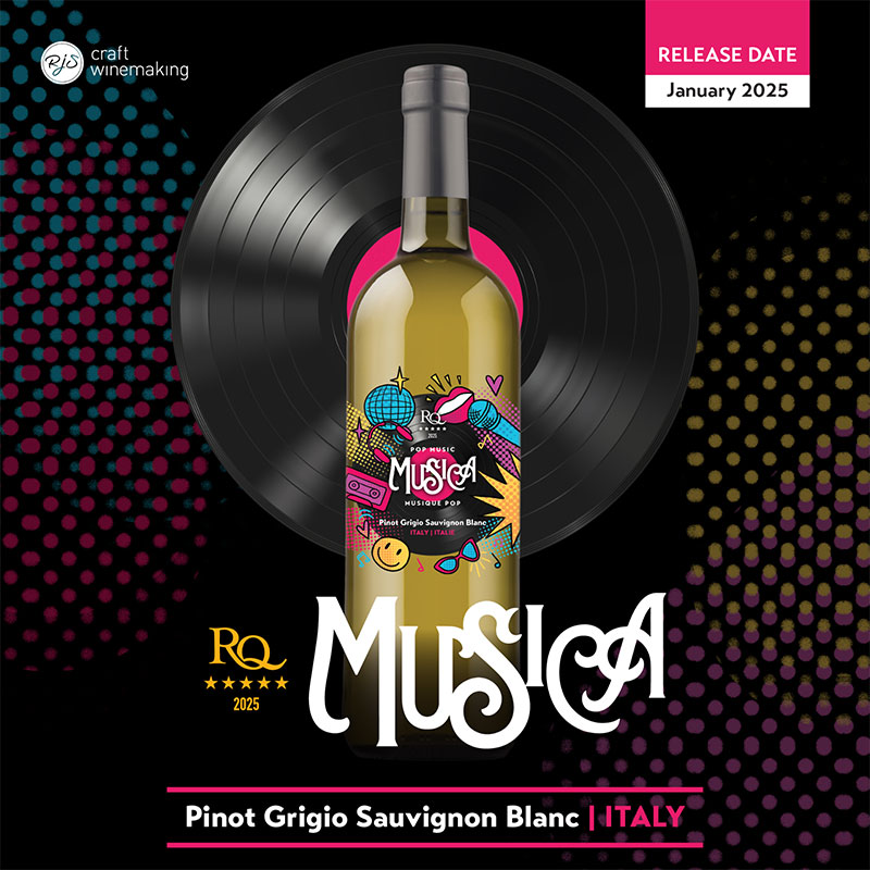 RJS RQ25 Italian Pinot Grigio Sauvignon Blanc Wine Kit - Limited Release
