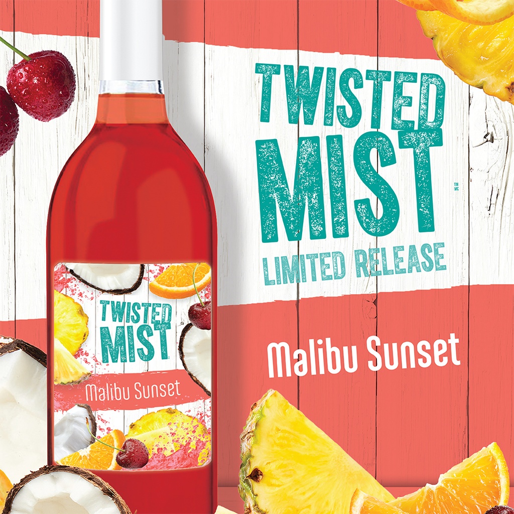 Malibu Sunset Wine Kit - Winexpert Twisted Mist Limited Release