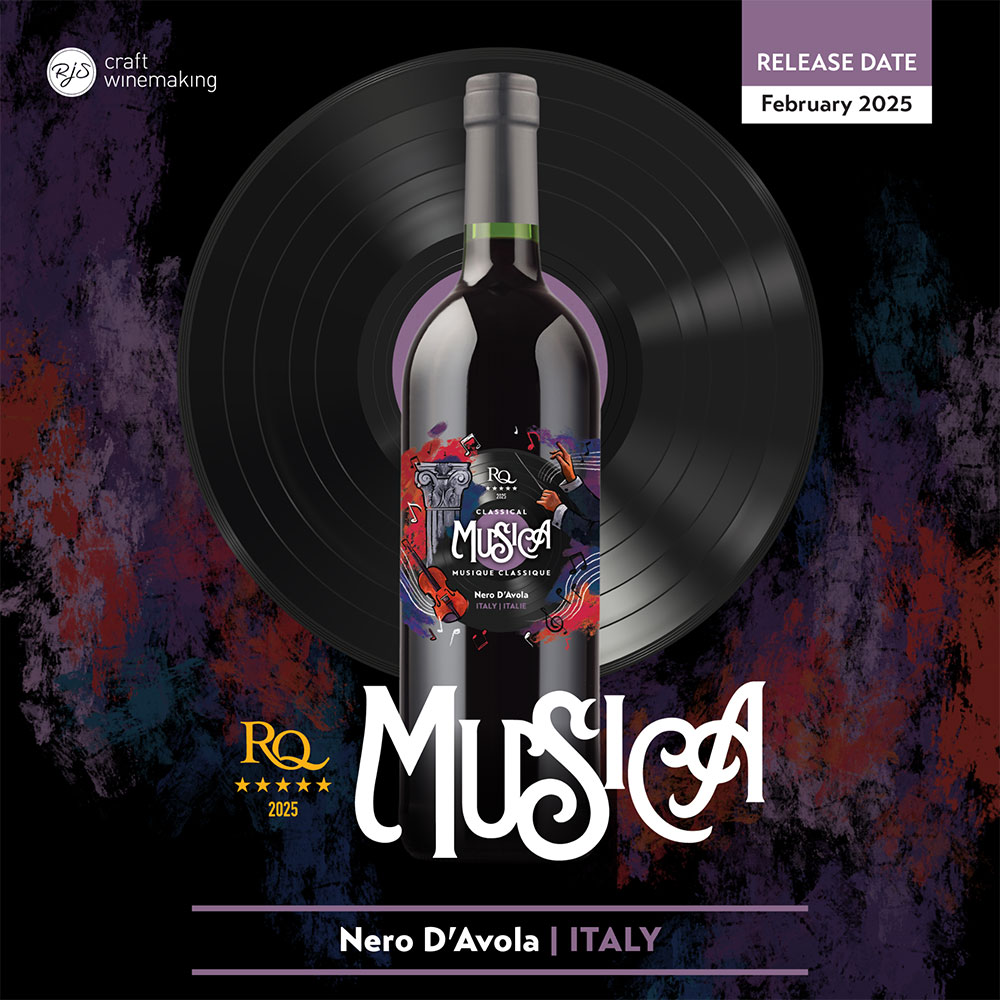 RJS RQ25 Italian Nero D'avola Wine Kit - Limited Release