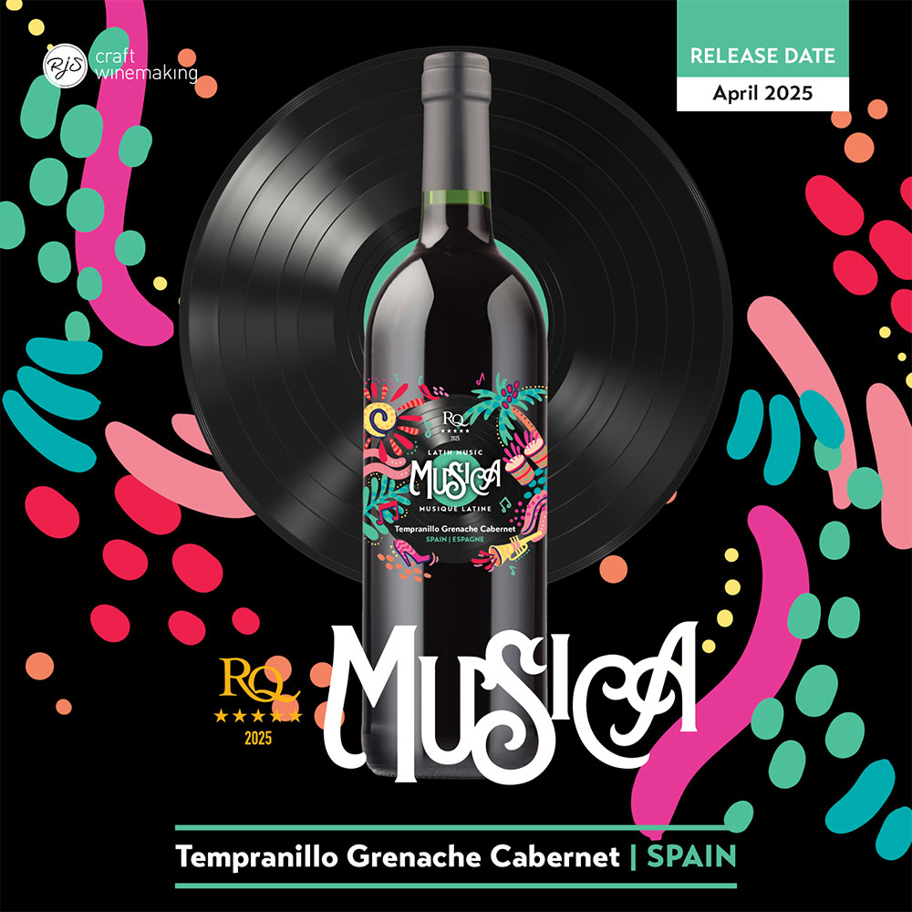 RJS RQ25 Spanish Tempranillo Grenache Cabernet Wine Kit - Limited Release