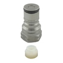 TANK PLUG-W/INSERT, GAS, (FOR FIRESTONE BALL-LOCK) - insert