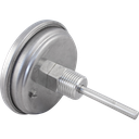 1/2 in. MPT Dial Thermometer for Kettles - 3 in. Face