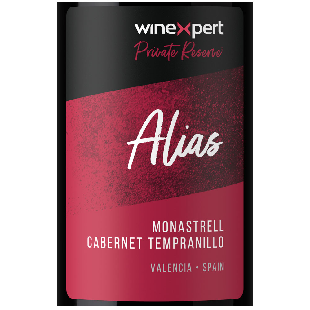 Alias Wine Kit with Grape Skins - Winexpert Private Reserve