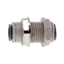 John Guest Push-to-Fit Bulkhead Union - 3/8 in. x 3/8 in.