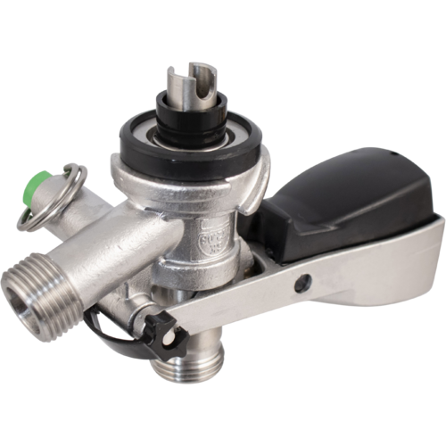 KOMOS® Euro Sanke "S" Coupler with Stainless Steel Probe