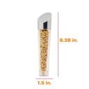 Clear Hollow Ingredient Tap Handle – Customizable Draft Beer Faucet Knob