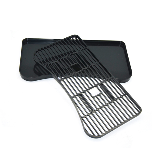 12 x 6.5 in. Plastic Drip Tray w/Small Cutout
