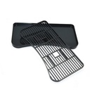 12 x 6.5 in. Plastic Drip Tray w/Small Cutout