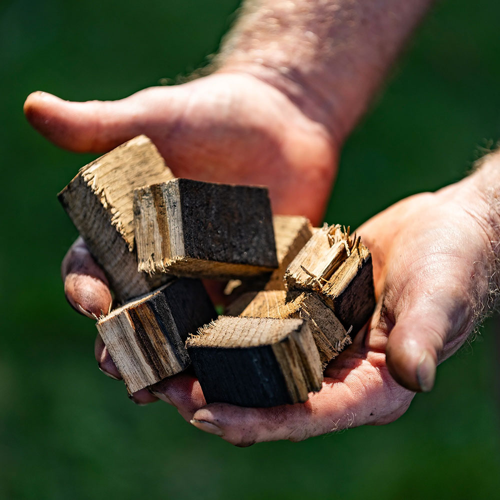 Bourbon Barrel BBQ Wood Smoking Chunks