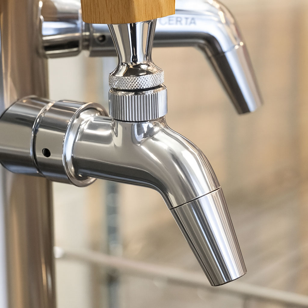 Intertap Forward Sealing Stainless Steel Beer Faucet
