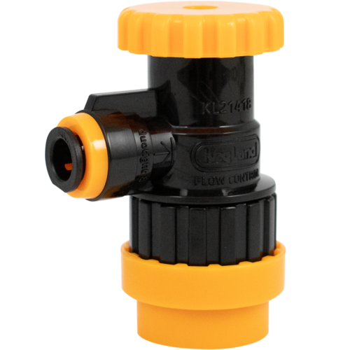 Duotight Flow Control Ball Lock Quick Disconnect - Beverage Out with Adjustable Flow Rate - 8mm Duotight