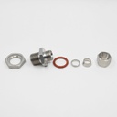 1/2 in. BSP Weldless Bulkhead with 3/8 in. Compression Fitting
