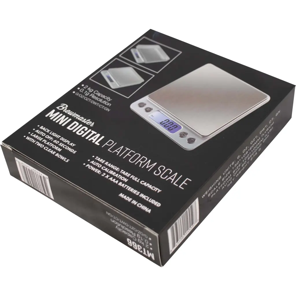 Mini Digital Brewing Scale for Hops, Brewing Salts & Specialty Grains