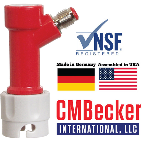 Gas Pin Lock Disconnect - 1/4 in. MFL - CMBecker