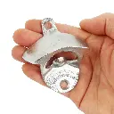 Starr X Plain Solid Stainless Steel Beer Soda Bar Bottle Opener Wall Mounted