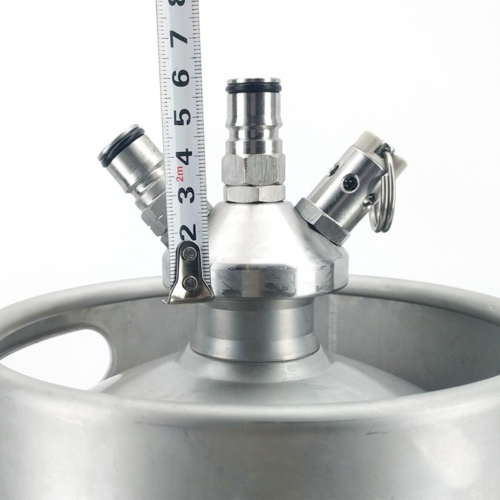 Ball Lock Tapping Head for KegLand Mini Keg