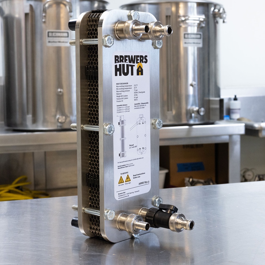 Connection Kit for Brewers Hut Easy Clean Plate Chillers