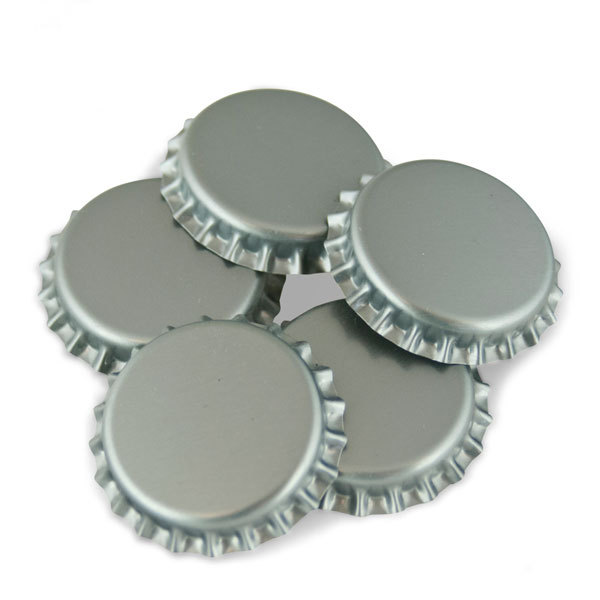 Silver Bottle Caps O2 Barrier, 144 ct. (Crown Caps)