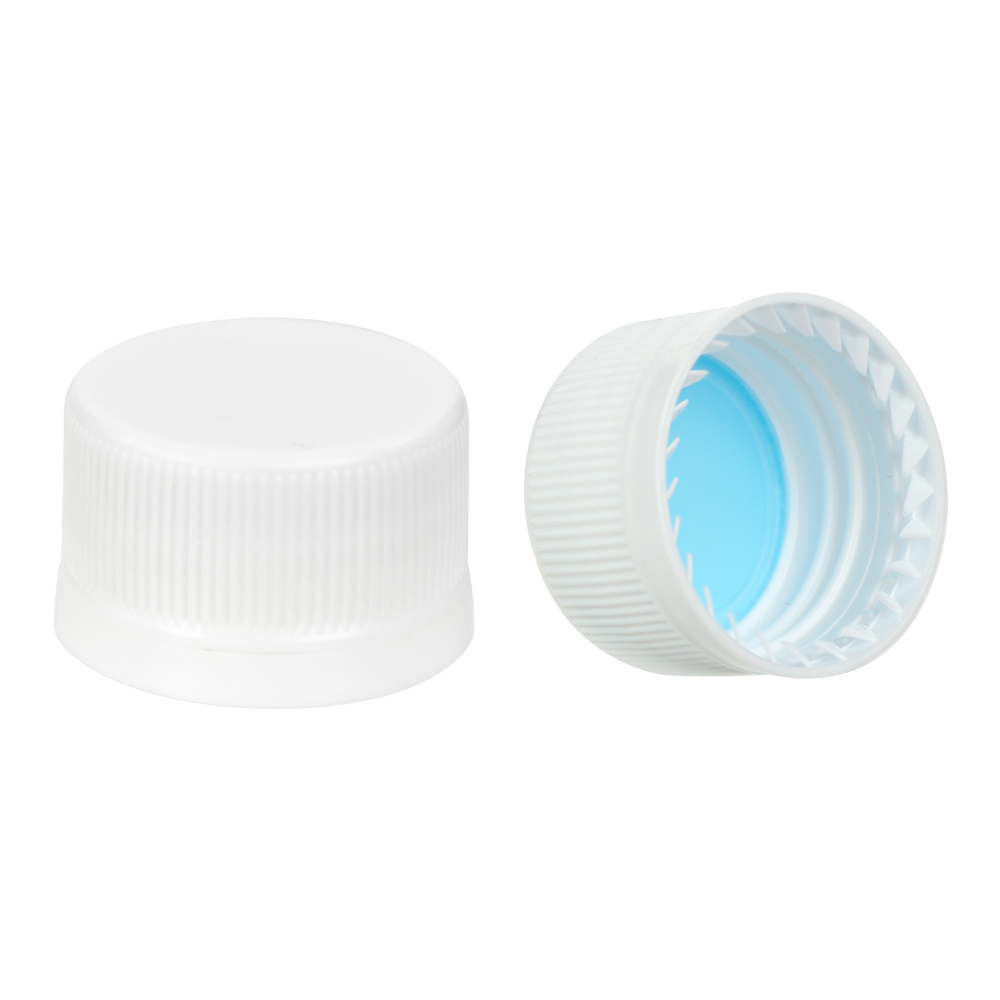 28mm. PET Screw Caps for Plastic Soda Bottles - 25 ct.