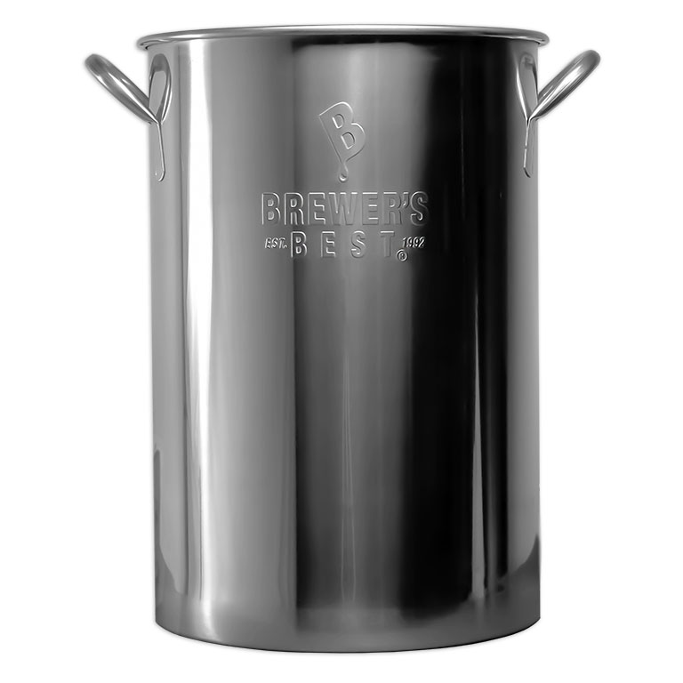 8 Gallon Brewer's Best (32 QT) Stainless Brew Pot with Lid