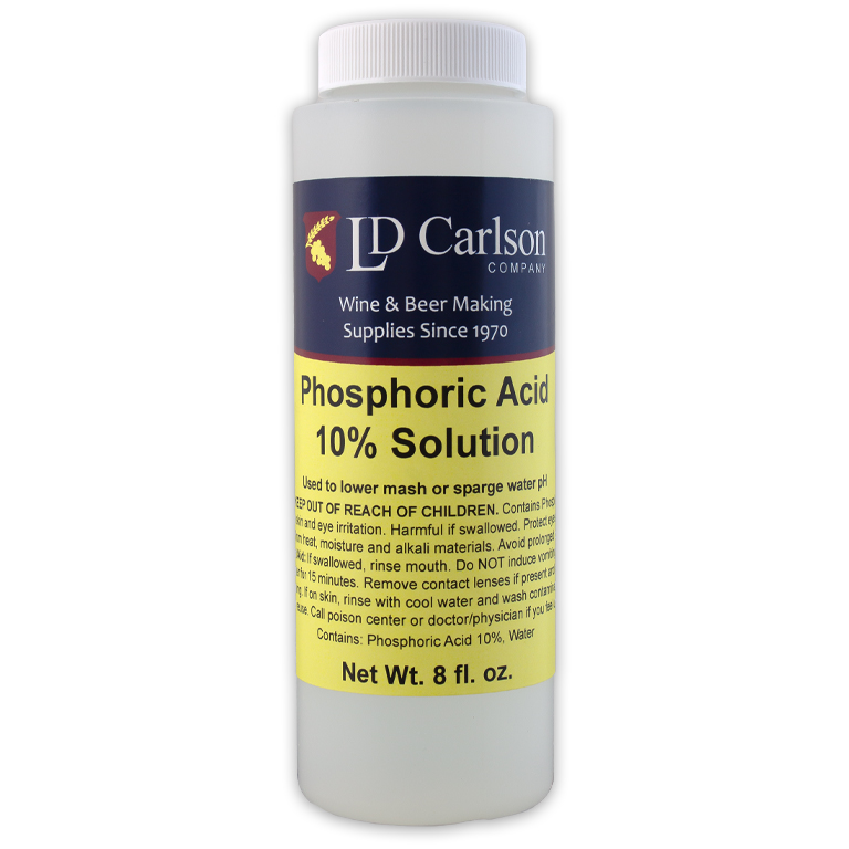Phosphoric Acid - 10% Solution,  8 oz.