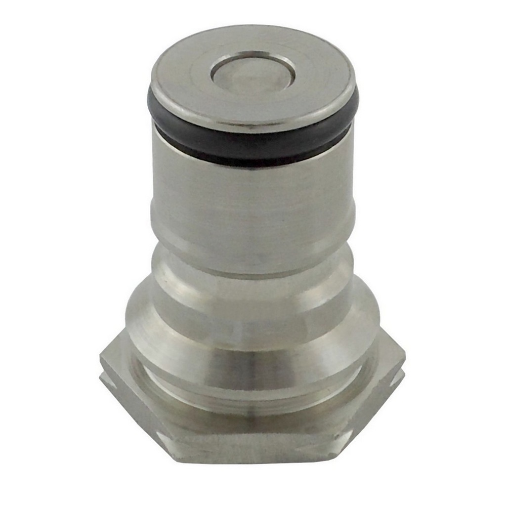 Gas Ball Lock Tank Plug Assembly for Firestone Kegs (Challenger V/VI & Super Challenger Tanks)