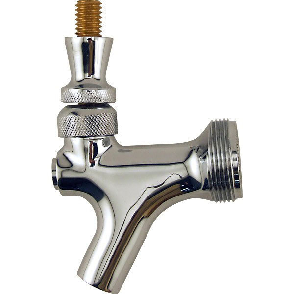 Standard Beer Faucet with Chrome Plated Brass Construction