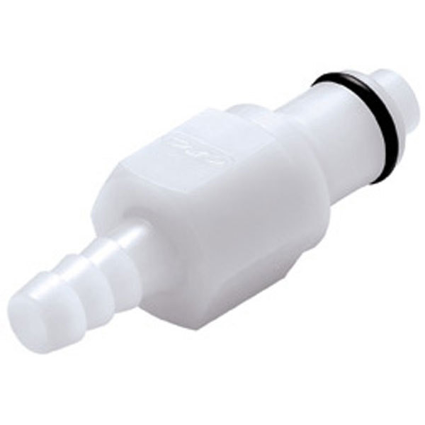 1/4 in. In-Line Hose Barb Quick Disconnect Coupling Insert with Shutoff - CPC APC Series 