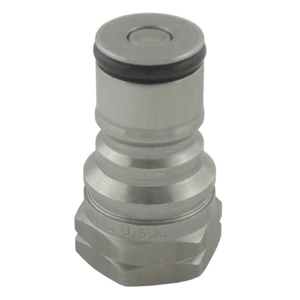 Gas Ball Lock Tank Plug Assembly for Firestone Kegs w/Plastic Insert (Challenger & John Wood 85 Model)