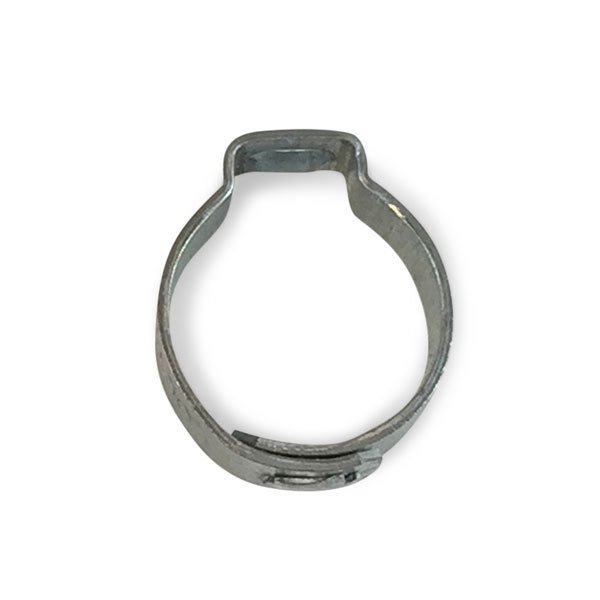 Stepless Hose Clamp - Range .531 - .618 in. OD Tubing (13.5 - 15.7 mm) - Zinc & Stainless (Oetiker # 157)