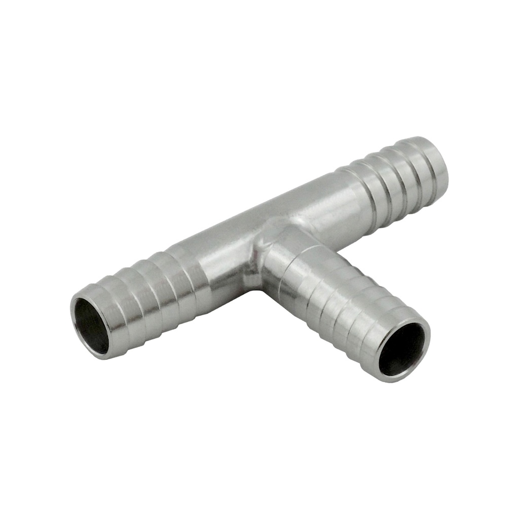Stainless Steel Tee - 1/4  in Barb
