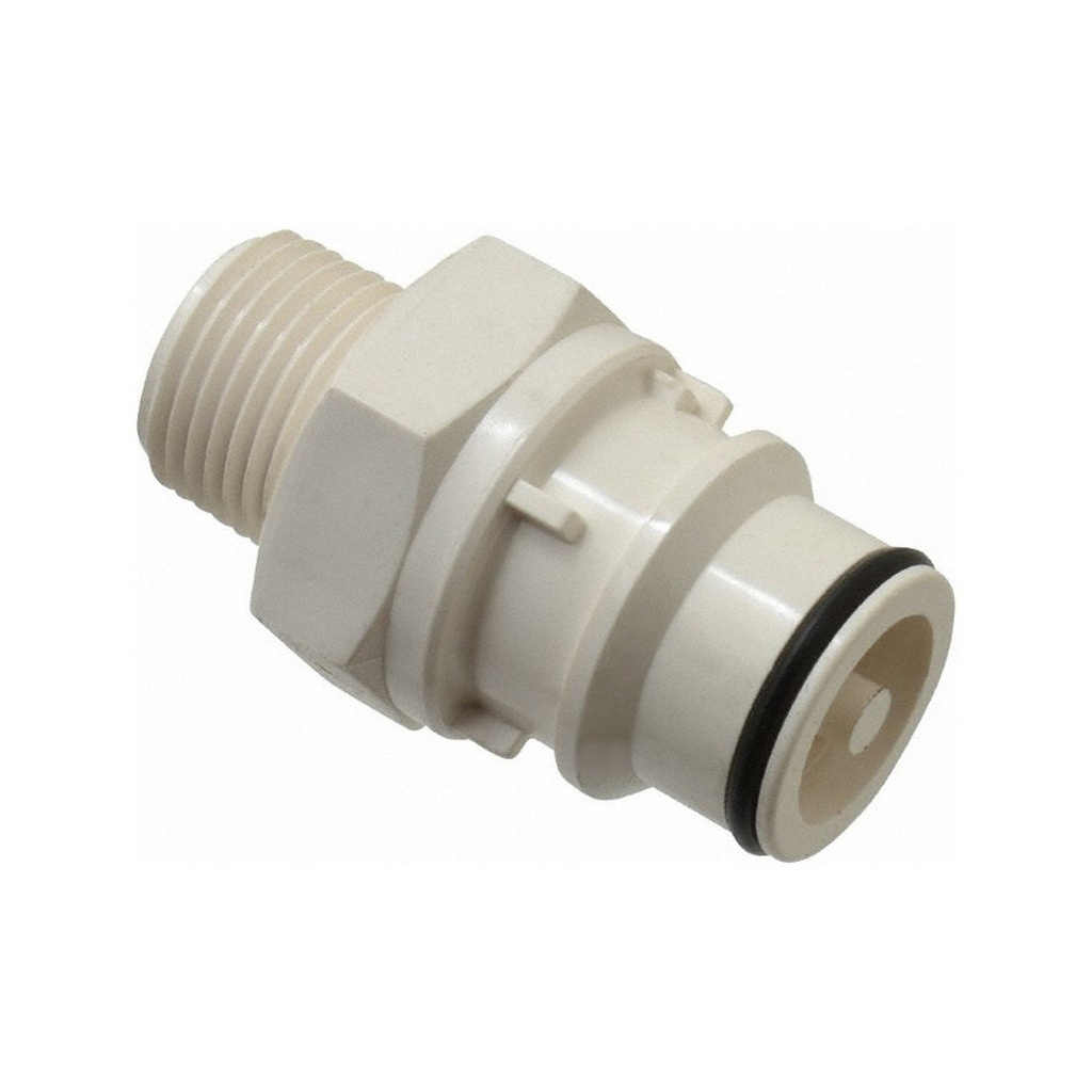 1/2 in. MPT Quick Disconnect Coupling Insert with Shutoff - CPC HFC35 Series 