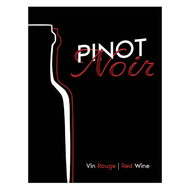 Pinot Noir Self Adhesive Wine Labels, pkg of 30