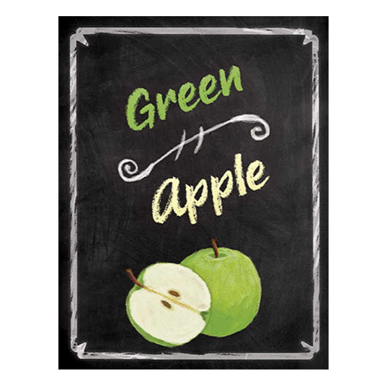 Green Apple Mist Self Adhesive Wine Labels - 30 Pack