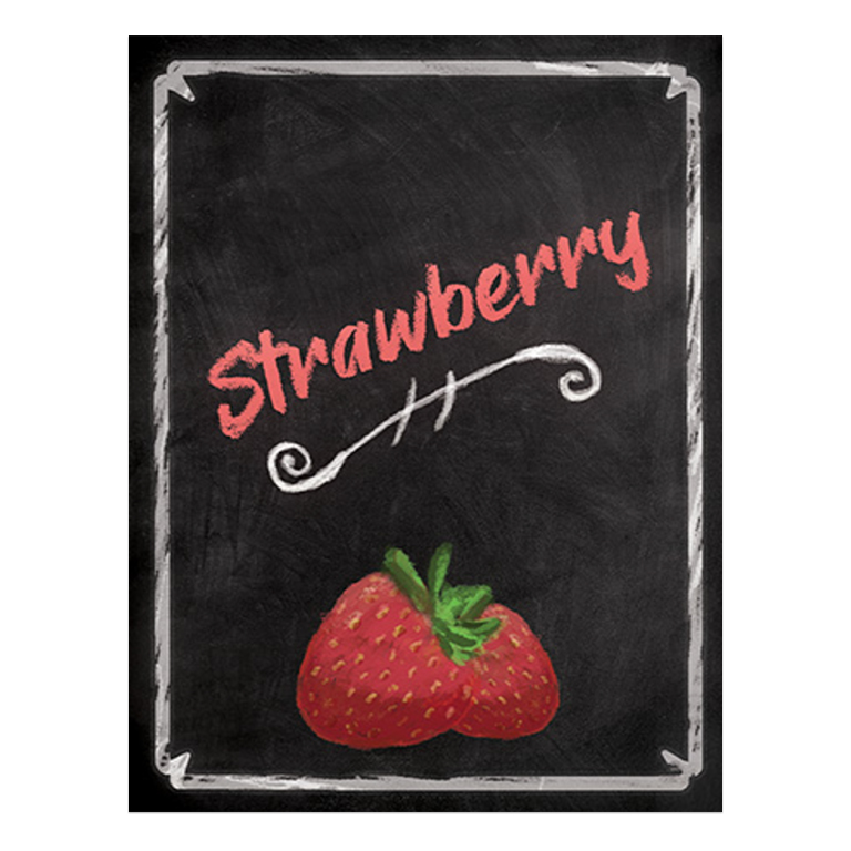 Strawberry Wine Labels - 30 Pack