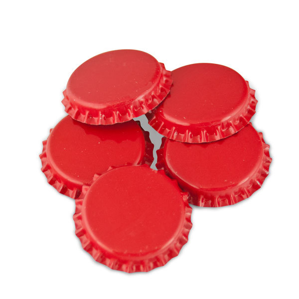 Red Bottle Caps O2 Barrier, 144 ct. (Crown Caps)
