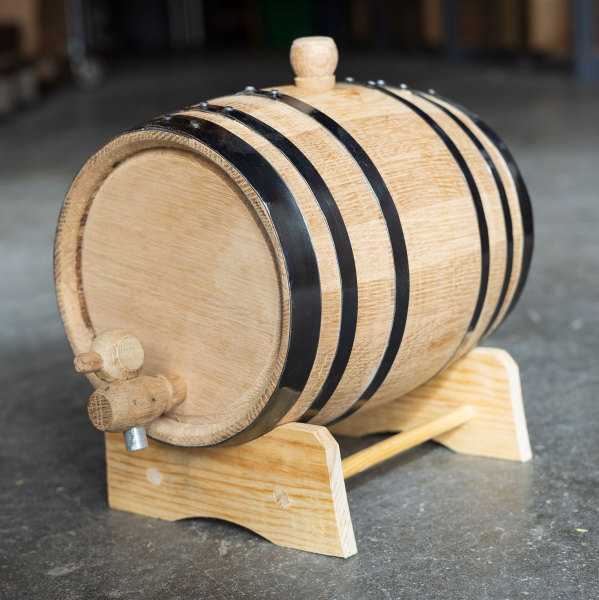 1 Liter American Oak Barrel for Craft Cocktail Aging