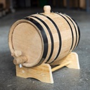 1 Liter American Oak Barrel for Craft Cocktail Aging