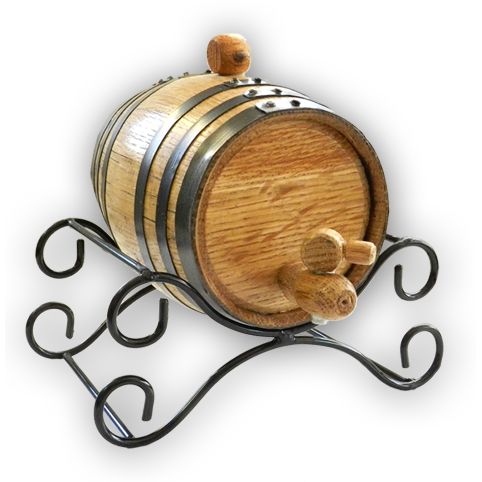 Wrought Iron Stand for 1-2 Liter Barrels