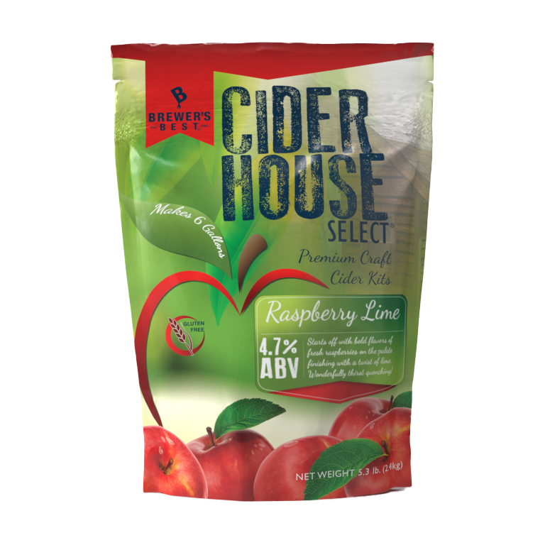 Raspberry Lime Cider Ingredient Kit (Cider House Select)