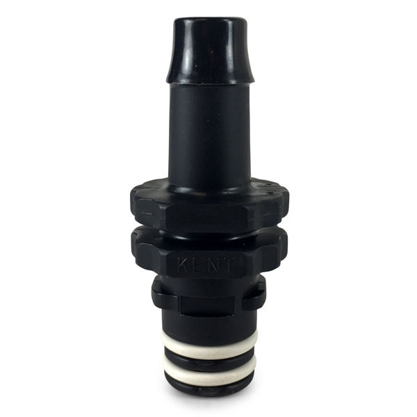 Quick Connect 3/8 in. Barb X Male (black) - Kent Systems
