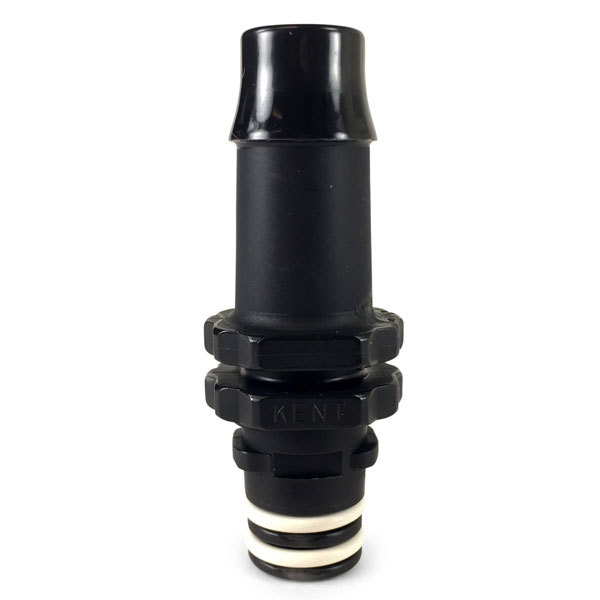 Quick Connect 1/2 in. Barb X Male (black) - Kent Systems