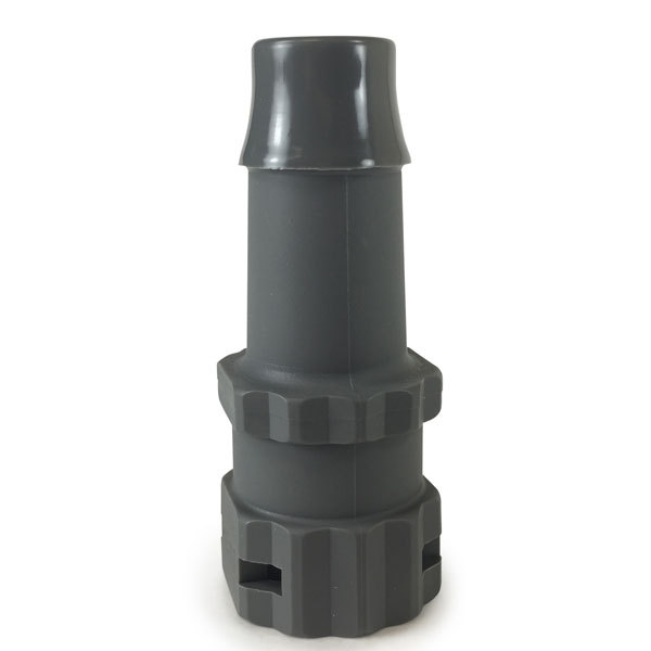 Quick Connect 1/2 in. Barb X Female shut-off (gray) - Kent Systems