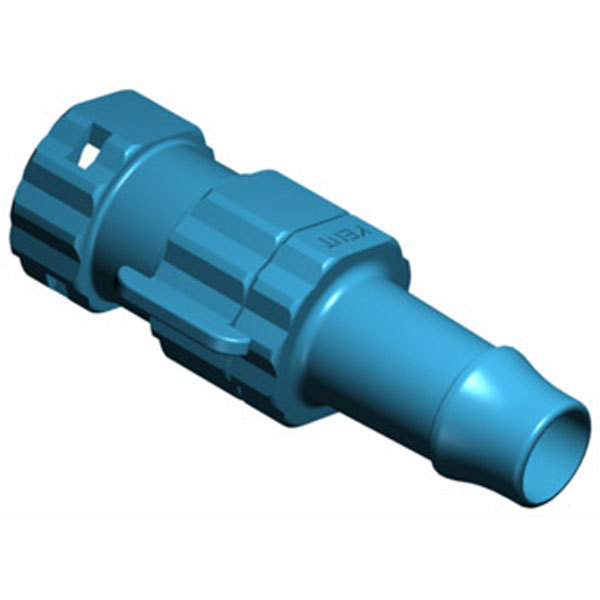 Quick Connect 5/16 in. Barb X Female shut-off (blue) - Kent Systems