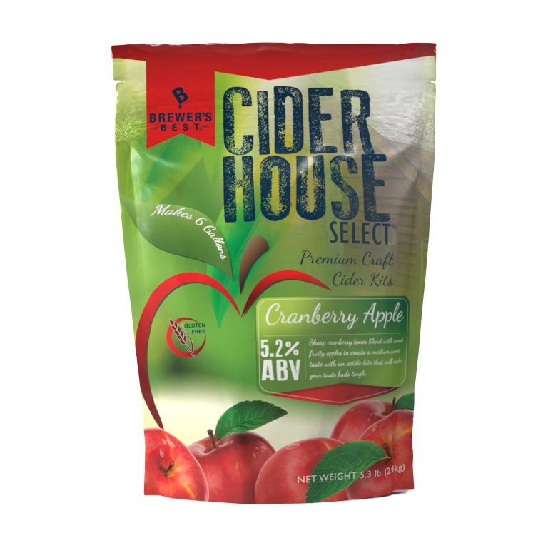 Cranberry Apple Cider Ingredient Kit (Cider House Select)
