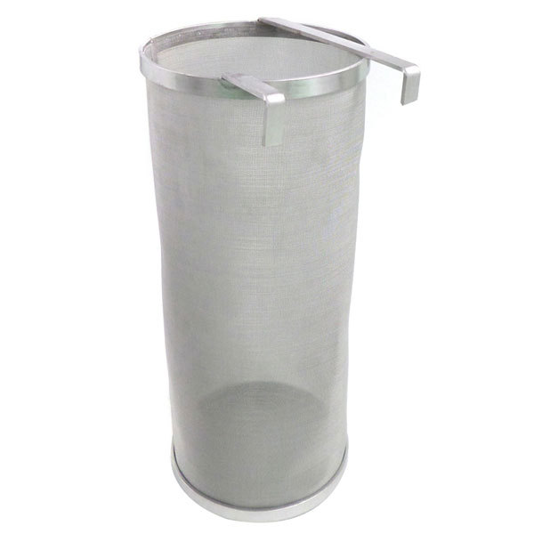 Brew Kettle Hop Filter 6 x 14 Stainless Steel - 300 Micron