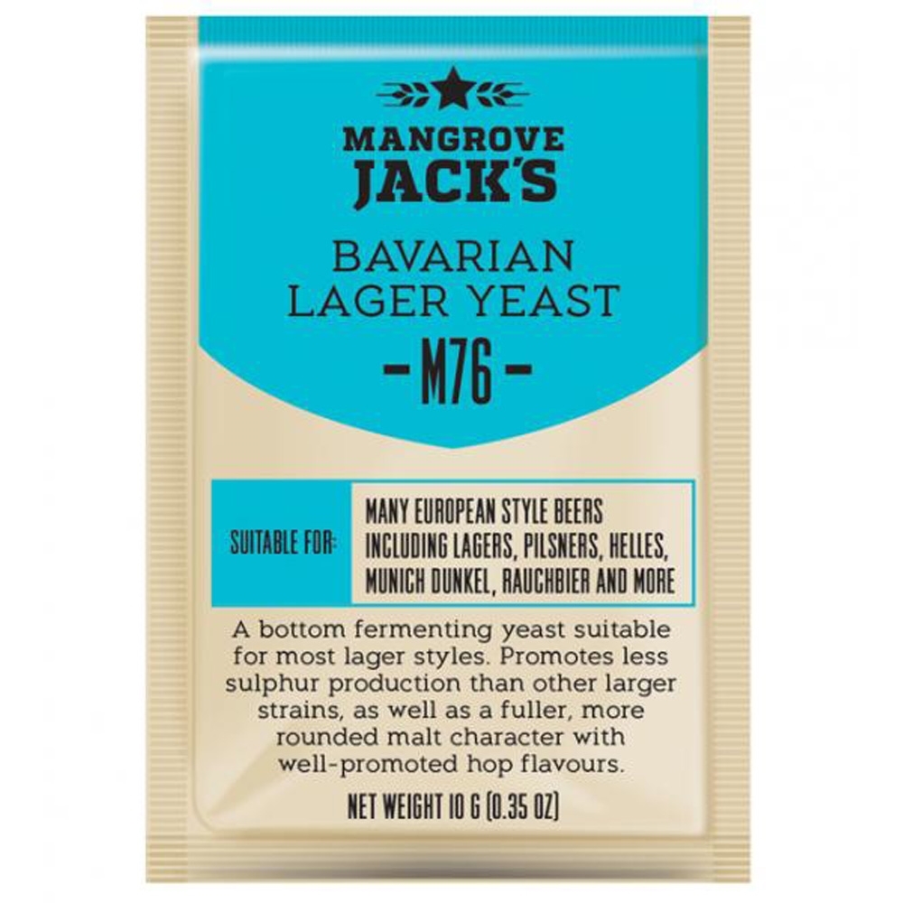 Mangrove Jack M76 Bavarian Lager Yeast