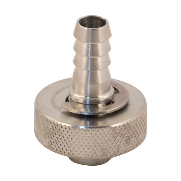 SS Brewtech Hose Barb (3/8 in. FPT X 1/2 in. Knurl